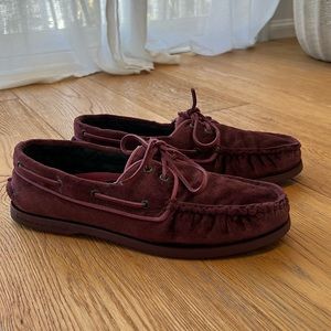 Sperry Top-Sider Maroon Velvet Men’s 10.5 rate excellent condition